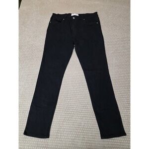 Refinery Republic Denim Jeans Men's 35x30 (Tag 36x32) Black Tapered Leg